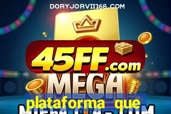 plataforma que deposita r$ 1